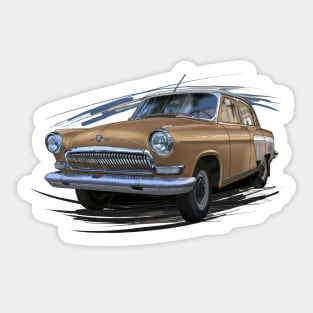 Volga GAZ - 21 Sticker